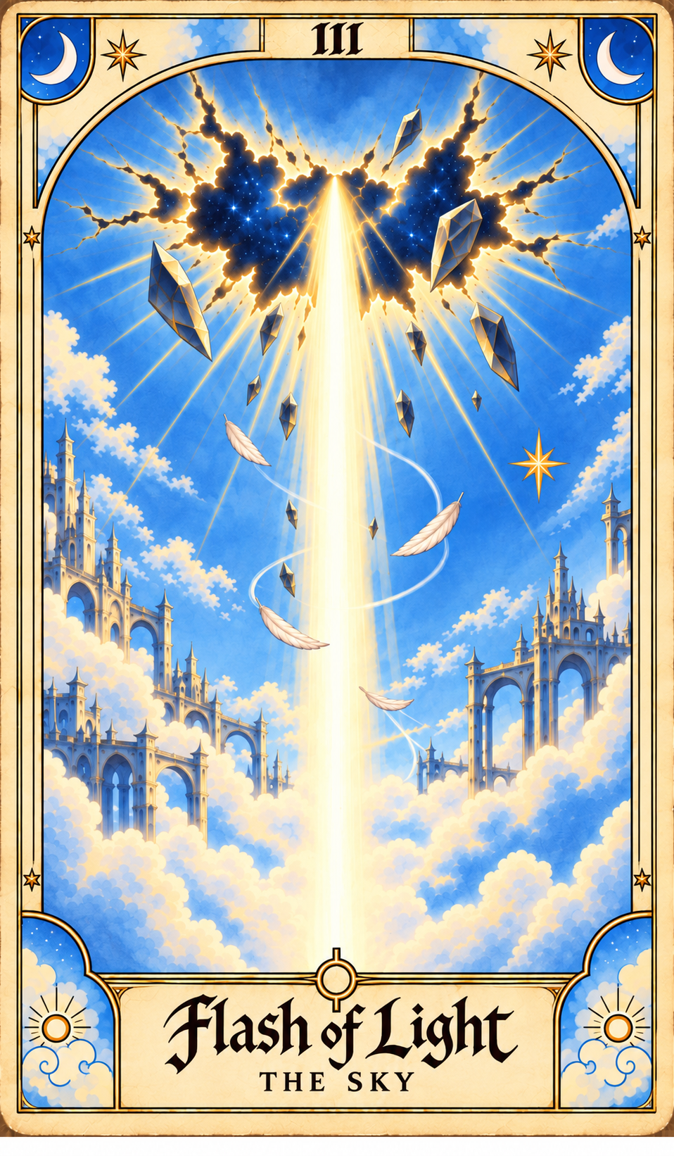 Flash Of Light — Tarot card 3